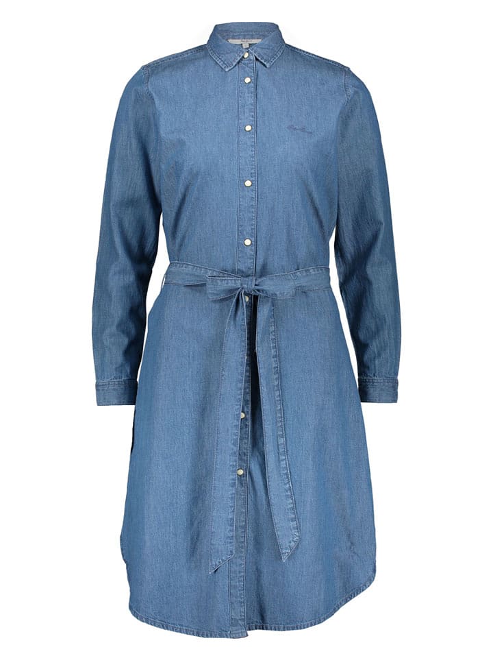 Pepe Jeans Jeanskleid in Blau - 54% | Größe XL | Damen-kleider