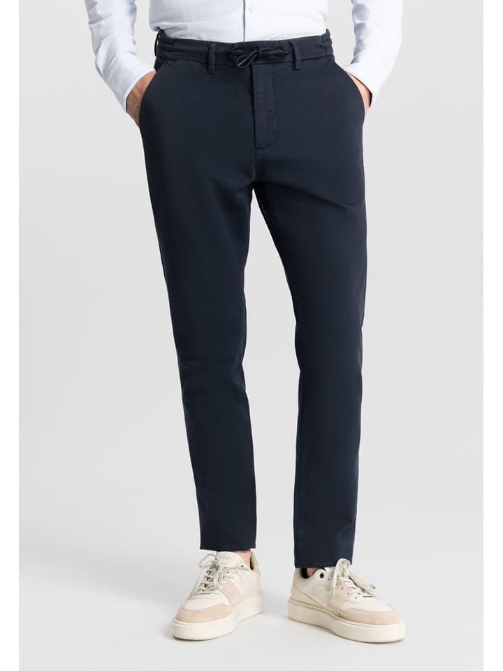DSTREZZED Chino in Dunkelblau - 56% | Größe W30/L32 | Herrenhosen