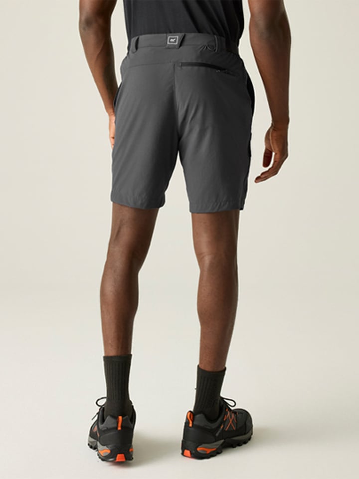 Regatta Funktionsshorts "Anti-Insect Travel Light" in Anthrazit - 66% | Größe 60 | Herren-outdoorhosen