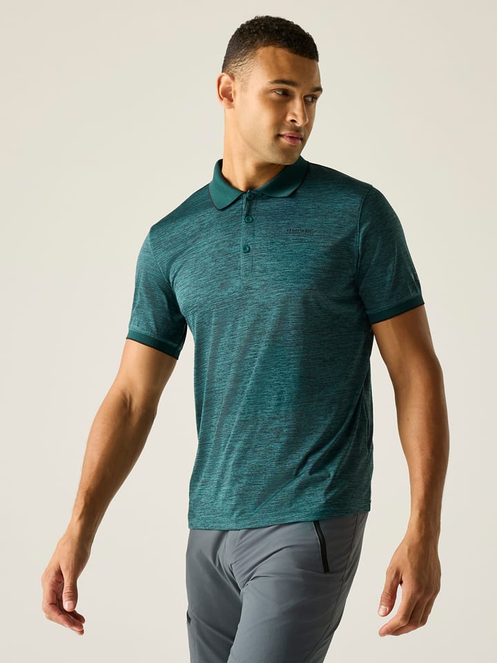 Regatta Funktionspoloshirt "Remex II" in Petrol - 67% | Größe 4XL | Herren-sportshirts