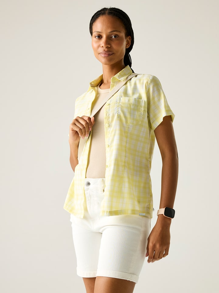 Regatta Funktionshemd "Begarno" in Gelb - 68% | Größe 44 | Damen-outdoor-tops-shirts