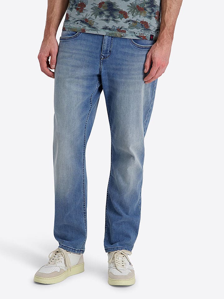 Timezone Jeans "Gerrit" - Regular fit - in Blau - 45% | Größe W36/L34 | Herren-plussize