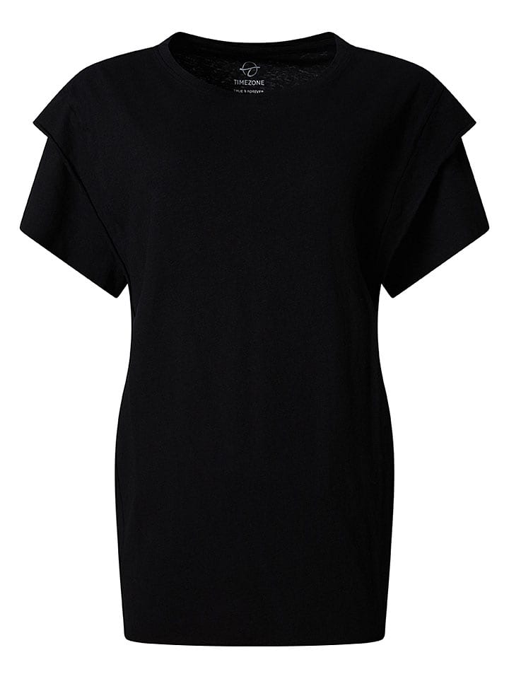 Timezone Shirt "Galaxy" in Schwarz - 42% | Größe M | Damen-tops