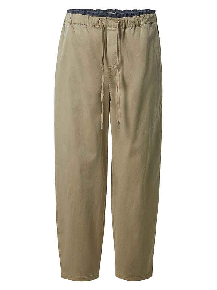 Timezone Hose "Lou" in Khaki - 42% | Größe S | Damenhosen