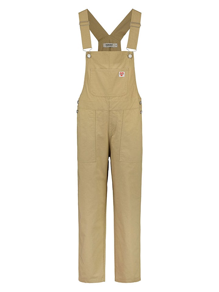 Maloja Latzhose "FigerhornM." in Beige - 62% | Größe L | Damenhosen