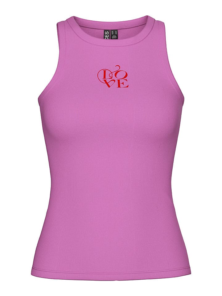 Pieces Top "May" in Lila - 41% | Größe S | Damen-tops