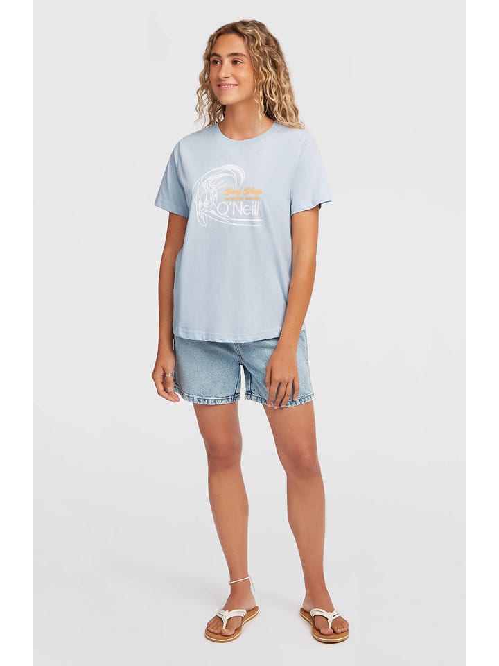 O'Neill Shirt "O'riginals" in Hellblau - 53% | Größe XS | Damen-tops
