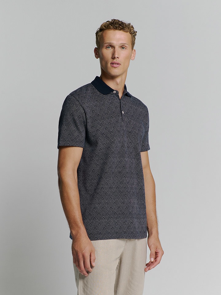 No Excess Poloshirt in Anthrazit - 63% | Größe XL | Herren-plussize