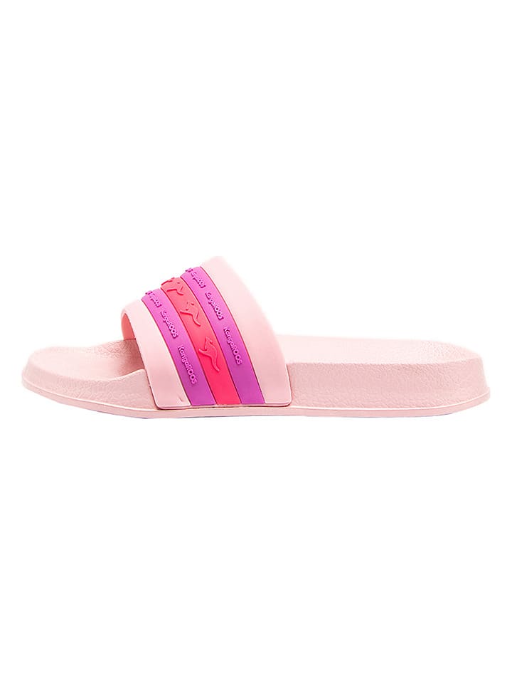 Kangaroos Pantoletten "KangaSlide" in Rosa - 43% | Größe 39 | Clogs-pantoletten-kinder