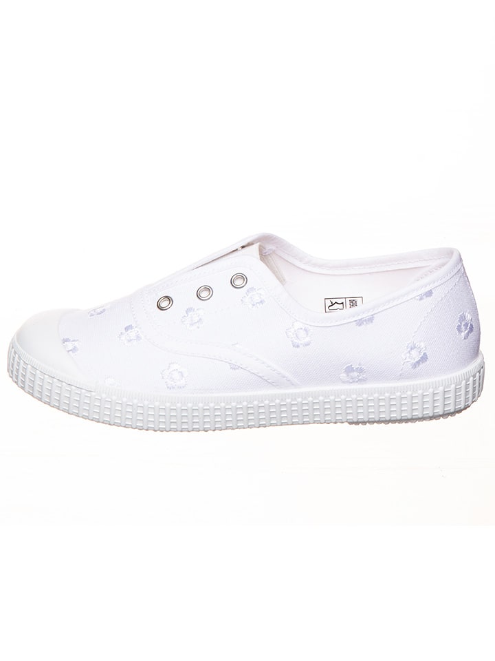 kmins Slipper in Weiß - 59% | Größe 34 | Kinderschnuerschuhe