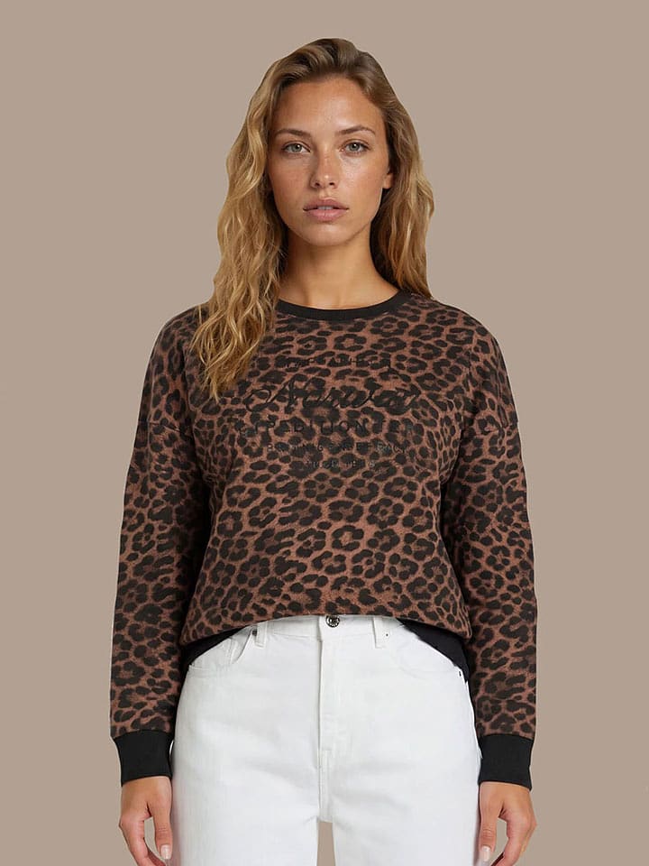 Geographical Norway Sweatshirt "Getoile" in Braun - 63% | Größe M | Damen-sweatshirts-jacken