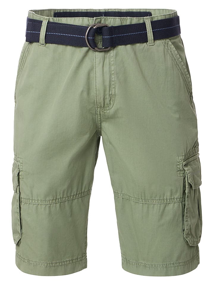 CASAMODA Cargobermudas in Grün - 56% | Größe W34 | Herren-plussize