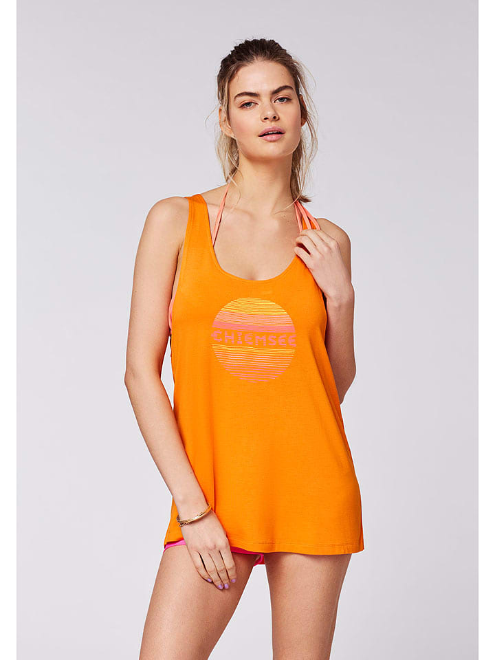 Chiemsee Top "Velle" in Orange - 59% | Größe XL | Damen-tops