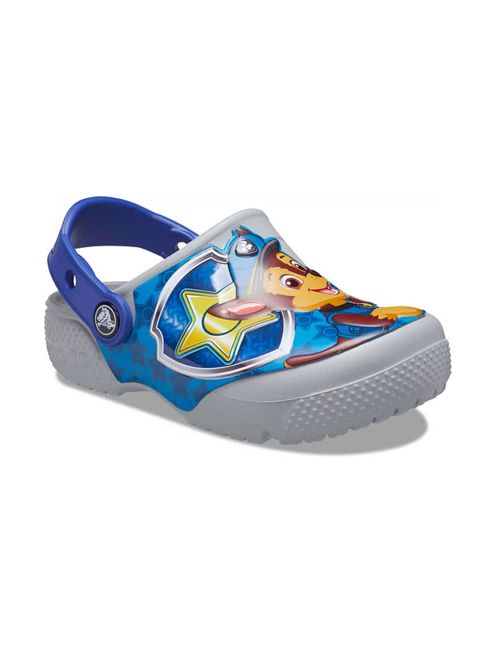 Crocs Crocs "Crocs Paw Patrol" in Grau/ Blau/ Rot - 63% | Größe 19/20 | Baby-badeschuh