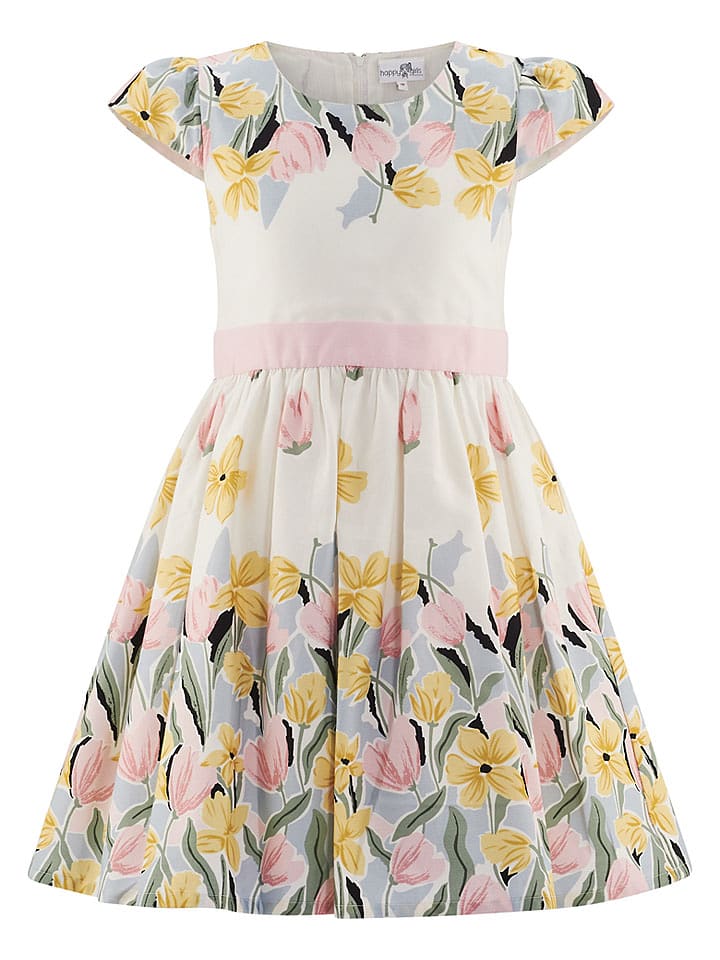 happy girls by Eisend Kleid in Creme - 63% | Größe 140 | Baby-kleider-roecke