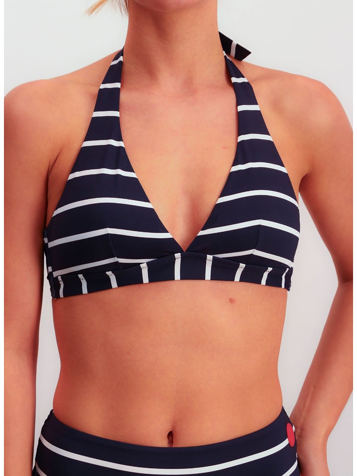 Joop! Bodywear Bikini-Oberteil in Dunkelblau - 54% | Größe 40A-Cup | Damen-bademode