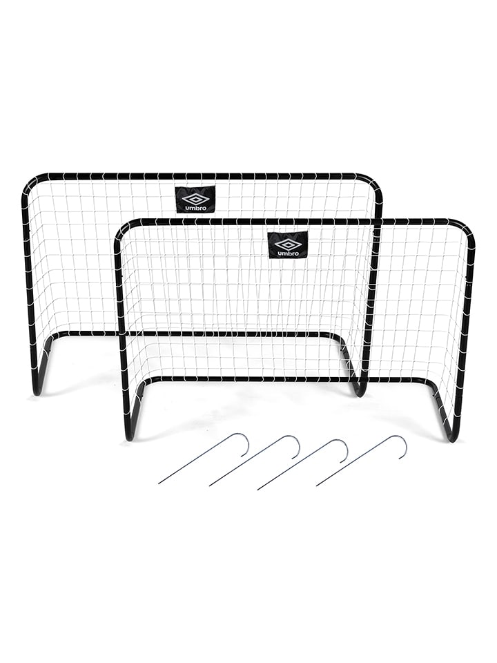 Umbro Fußballtor in Schwarz - (B)78 x (H)56 x (T)45 cm - 14% | Ballspiele