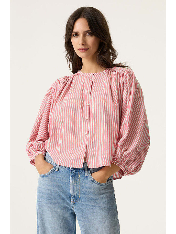Garcia Bluse in Rot - 51% | Größe M | Damen-blusen