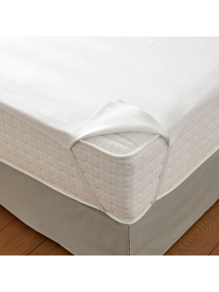 Linvosges Jersey-Matratzenschoner in Weiß - 54% | Größe 100x200 cm | Betten