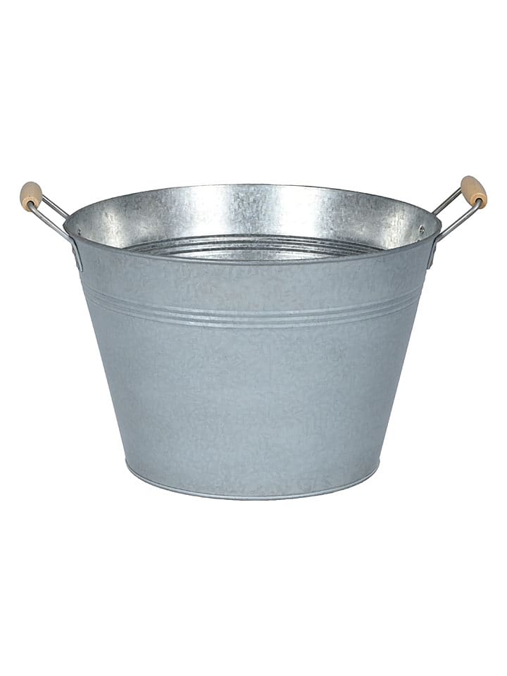 POSIWIO Pflanzkübel in Hellblau - (H)22 x Ø 32 cm - 12% | Gartenwerkzeuge