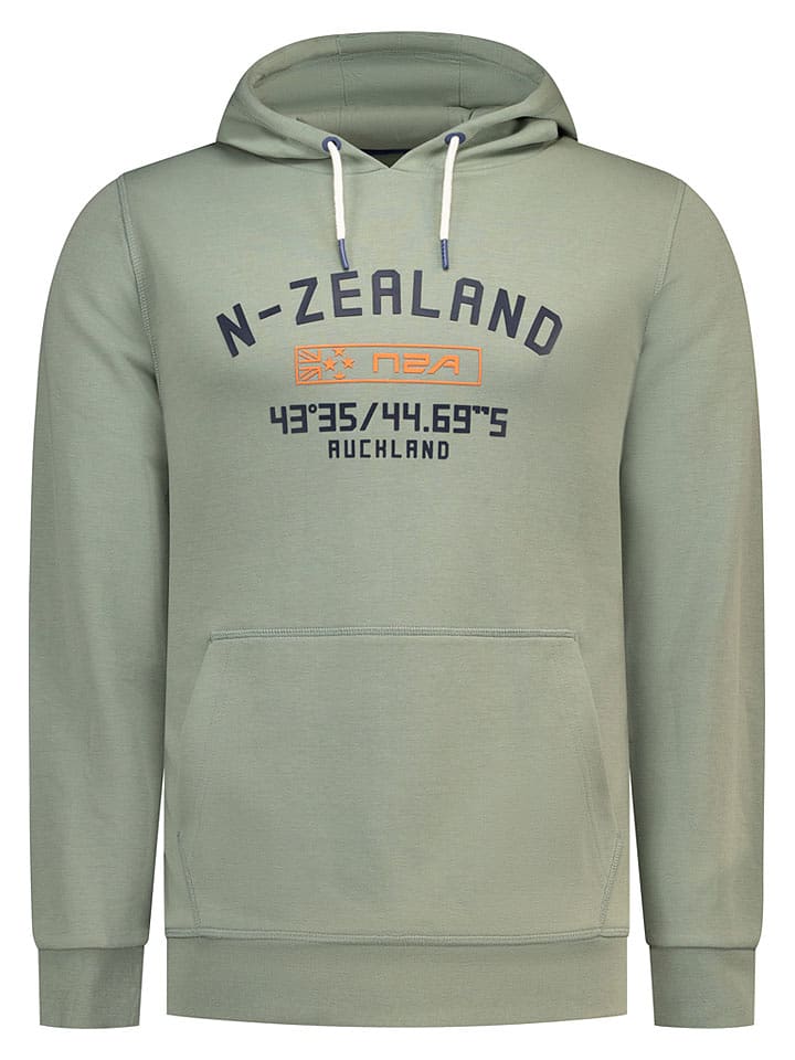 NEW ZEALAND AUCKLAND Hoodie in Grün - 60% | Größe XL | Herren-sweatshirts-jacken