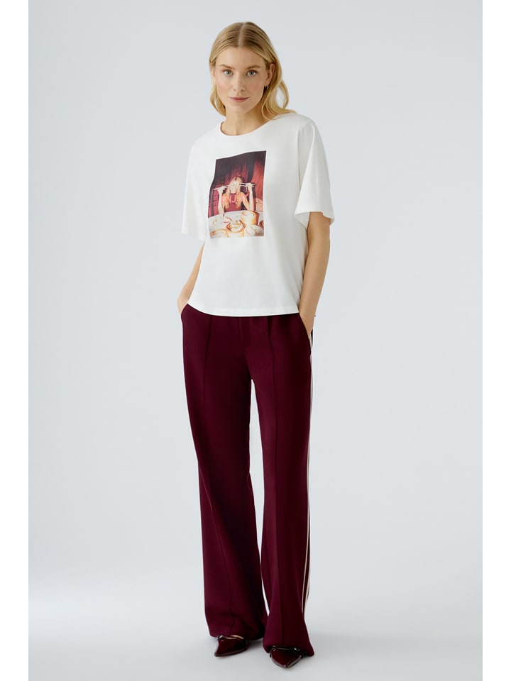 Oui Shirt in Weiß - 71% | Größe 36 | Damen-tops