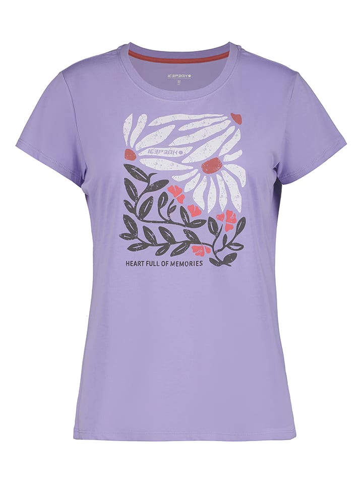 Icepeak Funktionsshirt "Belcher" in Lila - 40% | Größe L | Damen-outdoor-tops-shirts