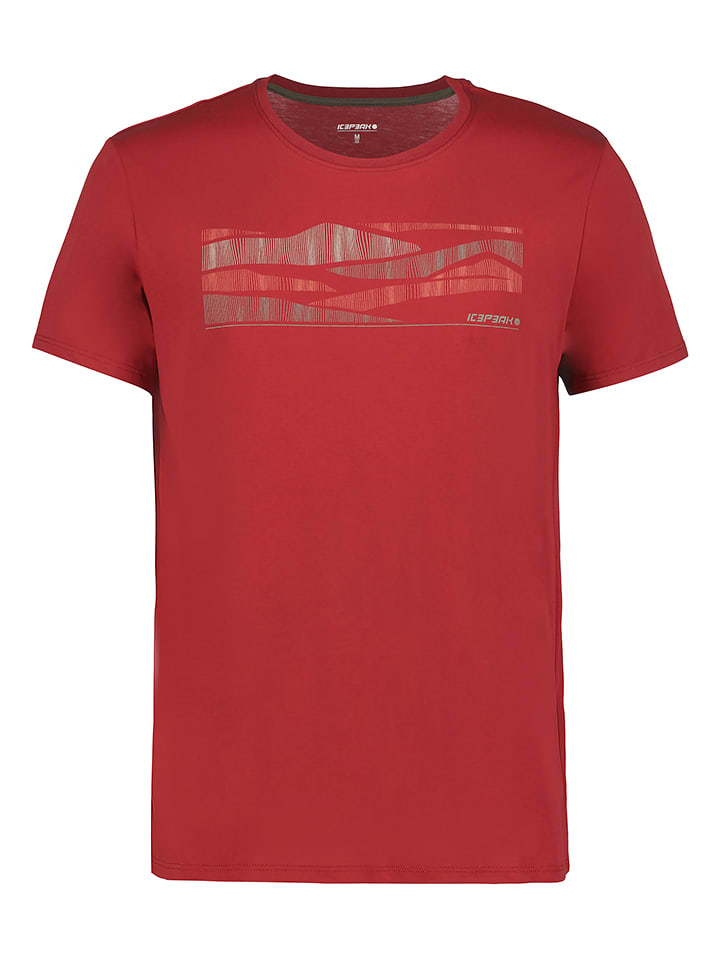 Icepeak Funktionsshirt "Beeville" in Rot - 44% | Größe S | Damen-outdoor-tops-shirts