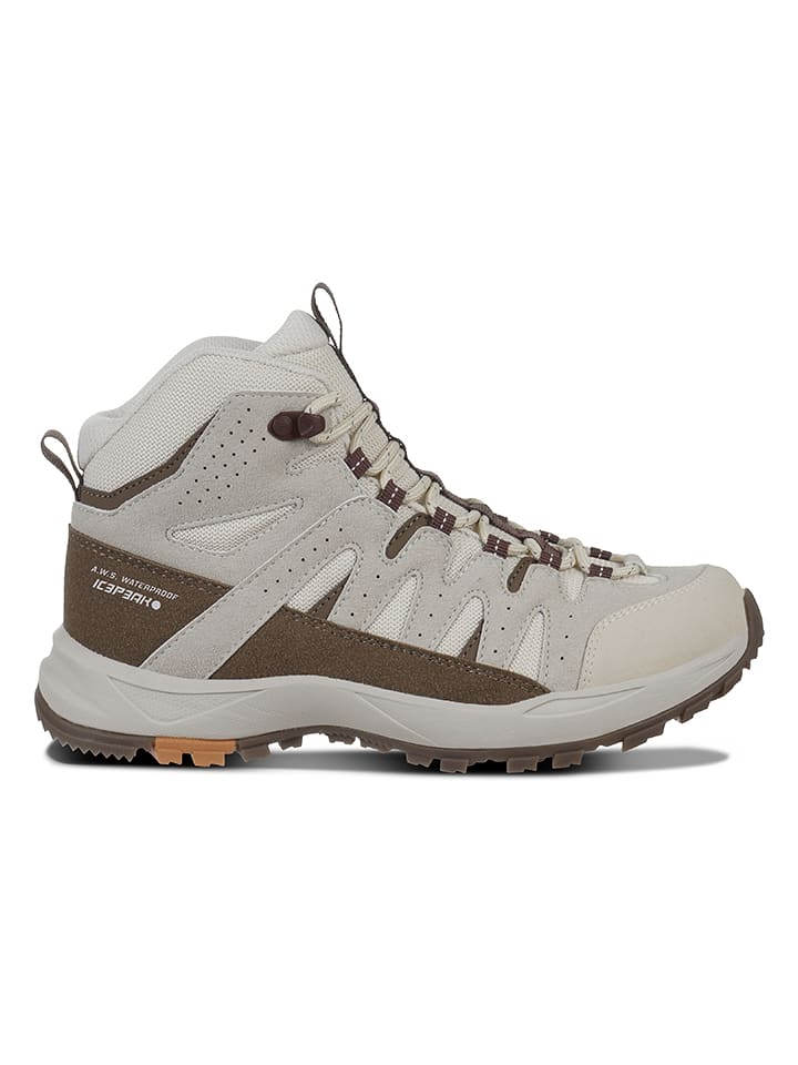 Icepeak Trekkingboots "Aura" in Beige/ Khaki - 43% | Größe 42 | Damen-outdoor-sport-schuhe