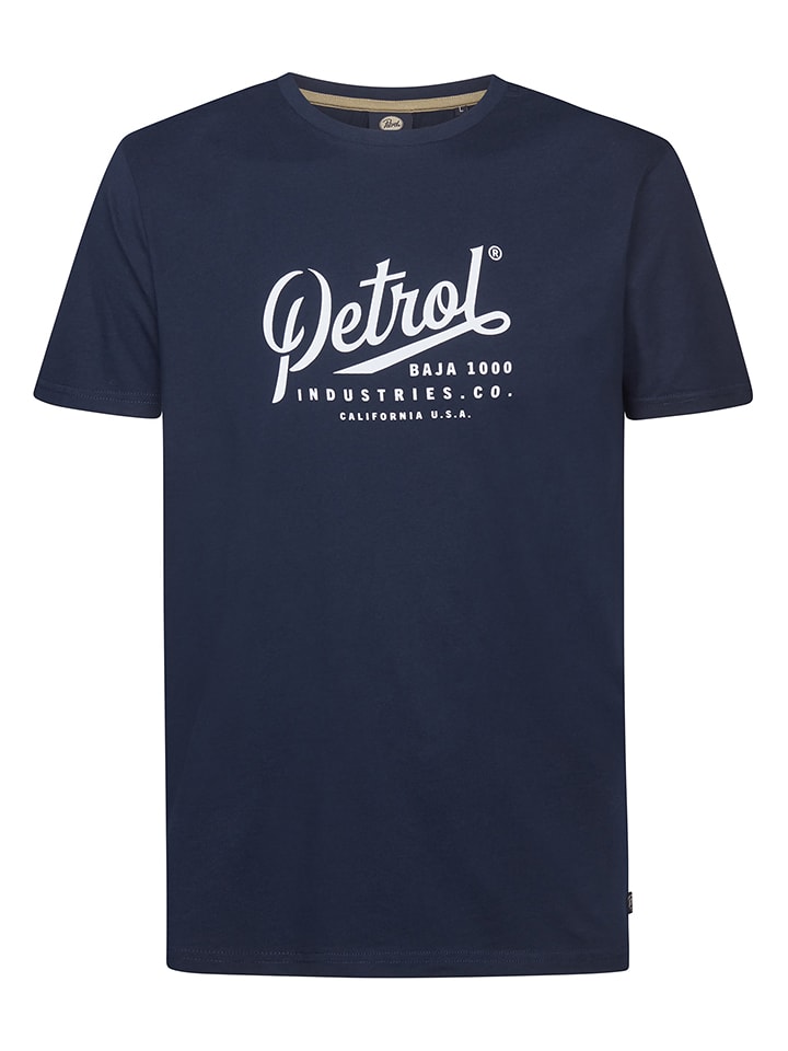 Petrol Industries Shirt in Dunkelblau - 42% | Größe XXL | Herren-plussize