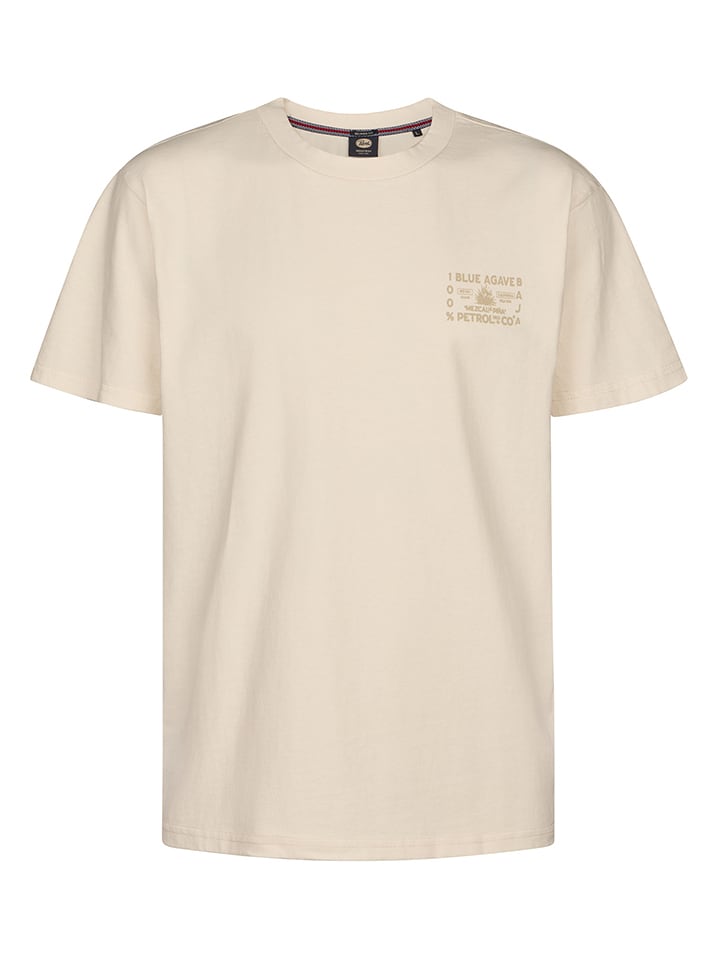 Petrol Industries Shirt in Beige - 43% | Größe XL | Herren-plussize