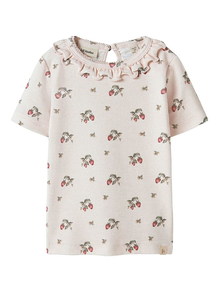Lil Atelier Shirt "Gayo" in Rosa - 22% | Größe 122/128 | Baby-shirts