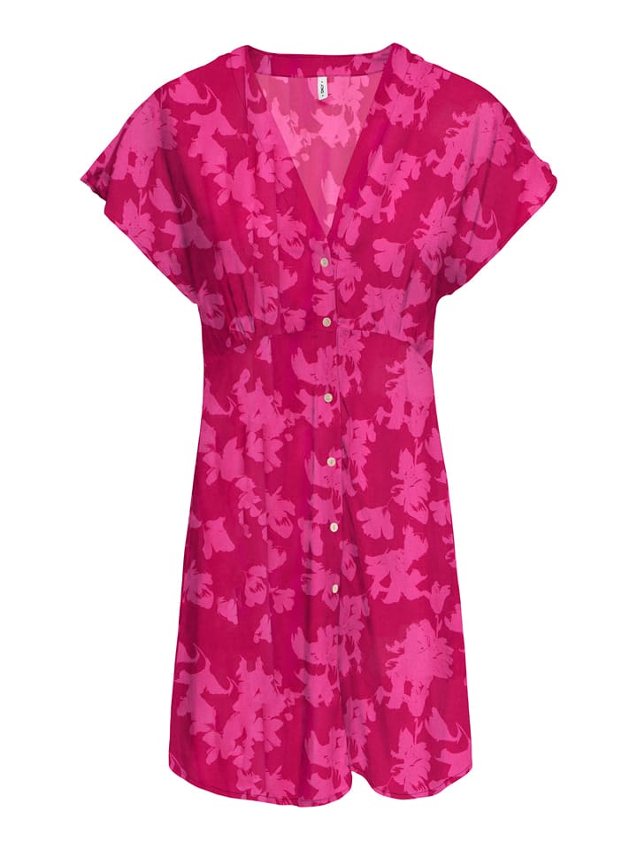 ONLY Kleid in Pink - 48% | Größe M | Damen-kleider