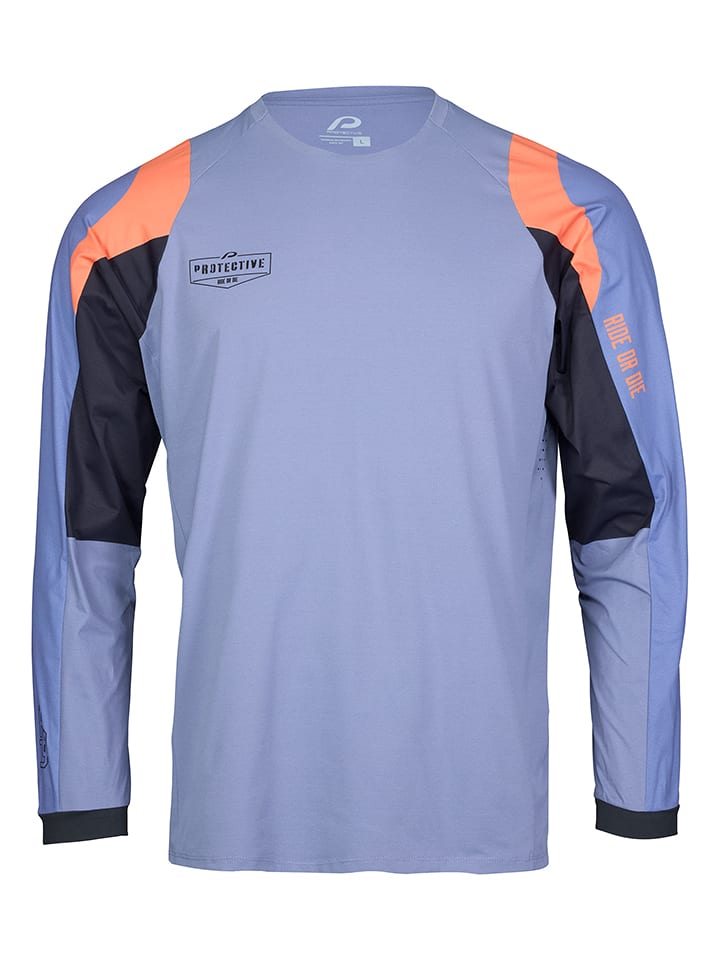Protective Funktionslongsleeve "Gambler" in Lila - 54% | Größe M | Herren-sportshirts