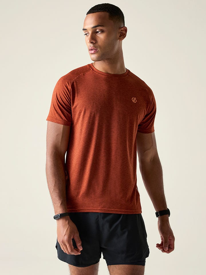 Dare 2b Funktionsshirt "Persist" in Terrakotta - 65% | Größe XL | Herren-sportshirts
