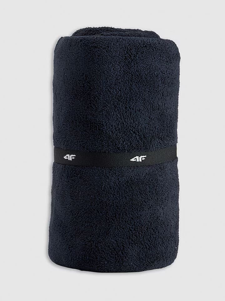 4F Sporthandtuch in Schwarz - (B)80 x (H)130 cm - onesize