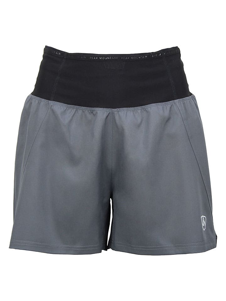 Peak Mountain Laufshorts "Actori" in Anthrazit - 61% | Größe L | Damen-sporthosen