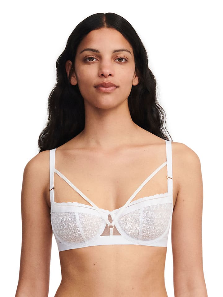 Chantelle Balconette-BH in Weiß - 61% | Größe 75B | Damen-bhs