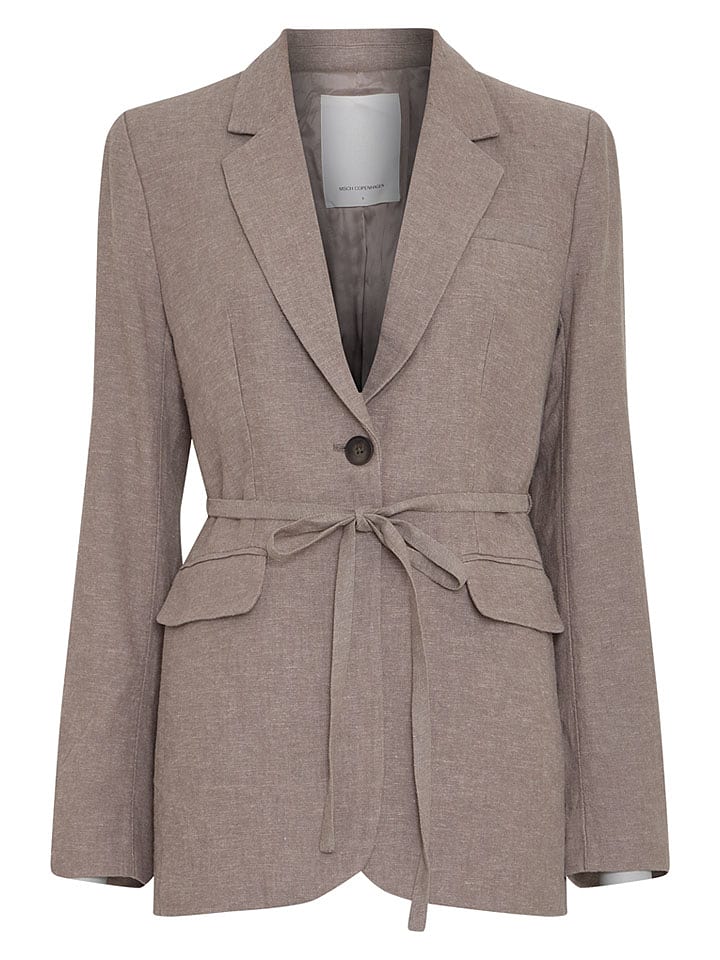 MOSS COPENHAGEN Blazer "Viana" in Taupe - 49% | Größe M | Damenjacken