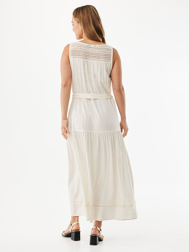 Mexx Kleid in Creme - 50% | Größe 36 | Damen-kleider