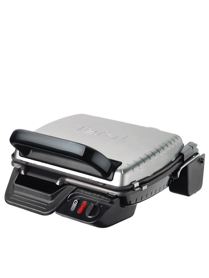 Tefal Kontaktgrill "Ultra Compact 600" in Schwarz/ Silber - 44% | Kuechengeraete