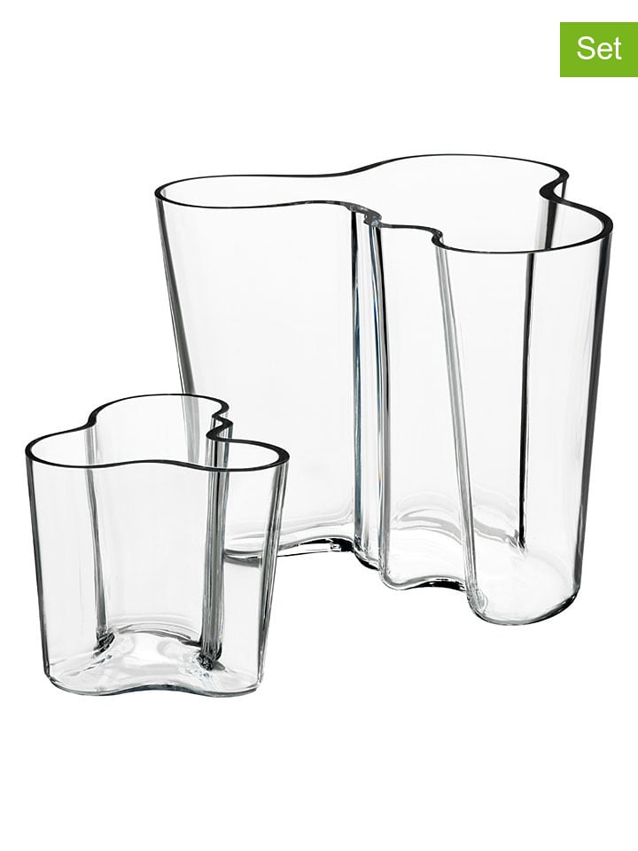 iittala 2er-Set: Vasen ''Aalto'' - -18% | Kerzen-vasen