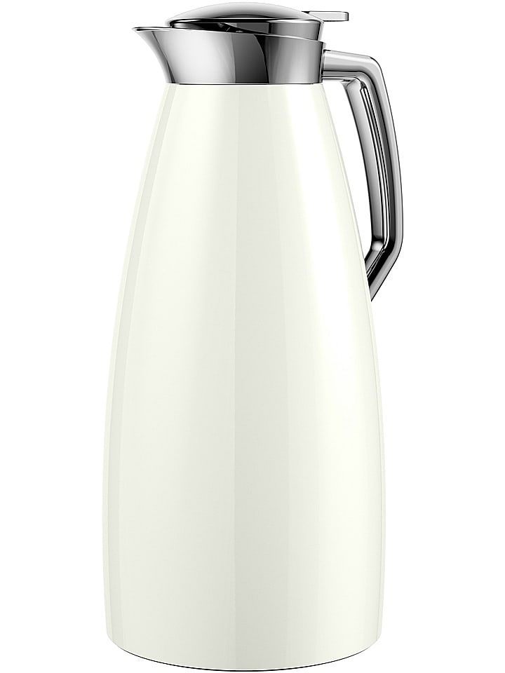 Emsa Dzbanek termiczny "Plaza" w kolorze białym - 1,5 l rozmiar: 1l