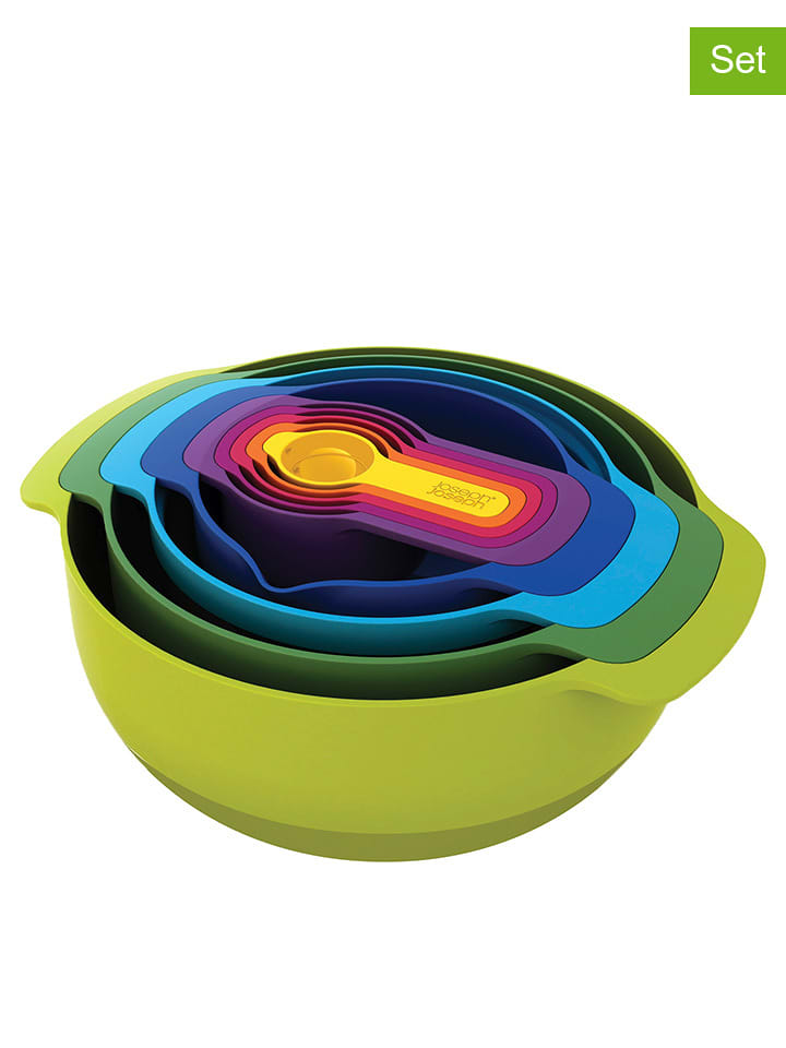 JosephJoseph 9tlg. Backzubehör-Set "Nest" in Bunt - onesize