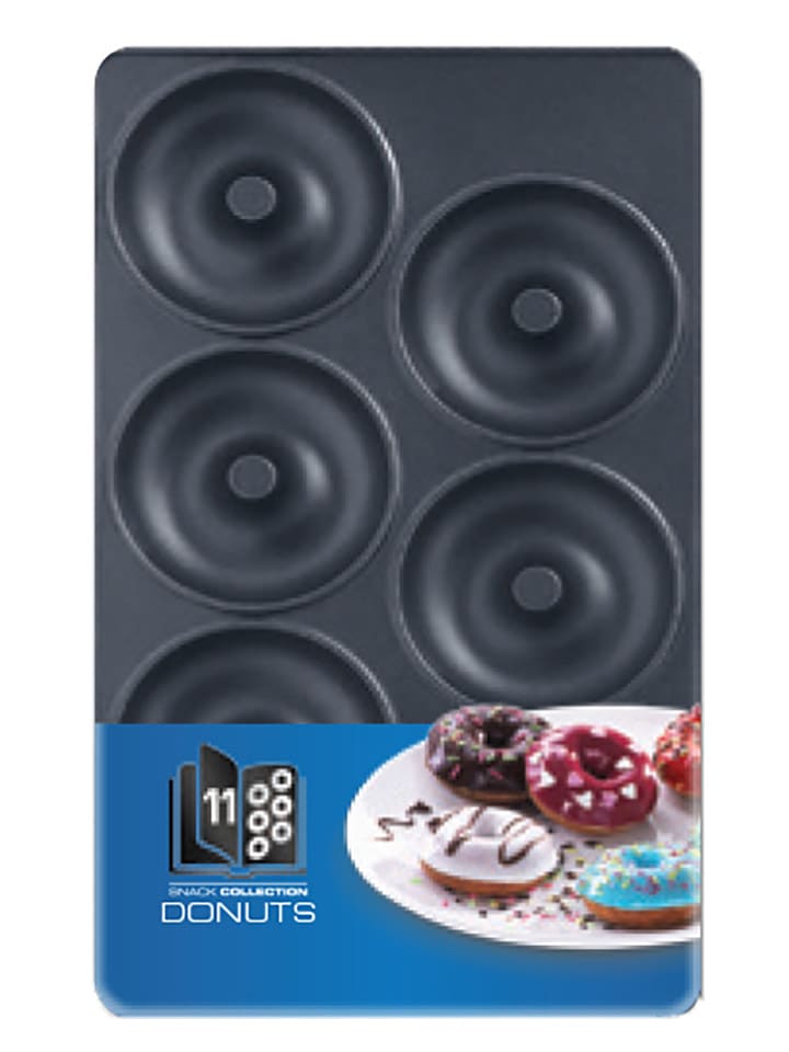 Tefal Backplatten "Donut" in Anthrazit - 16% | Kuechengeraete