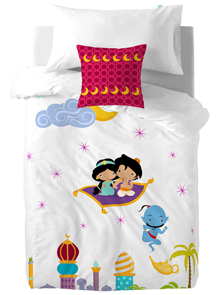 Mr Fox Bettwasche Set Aladdin In Weiss Bunt Gunstig Kaufen Limango