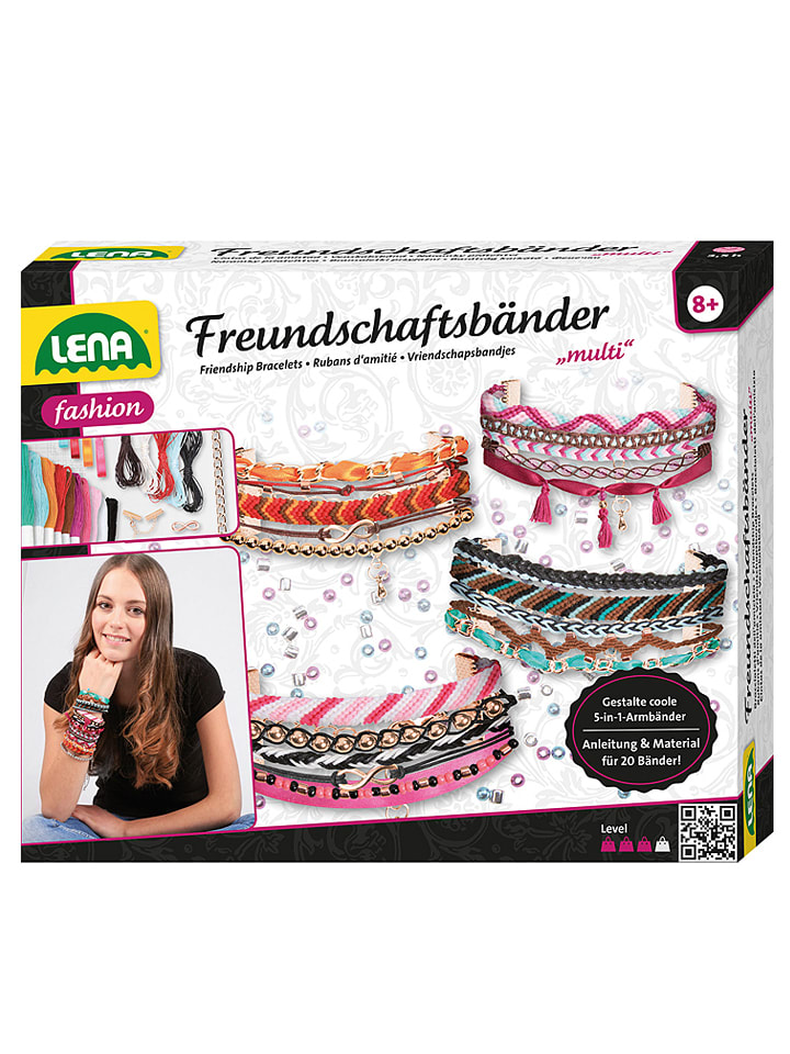 LENA Kreativset "Freundschaftbänder" - ab 8 Jahren - 17% | Kinder-kreativspielzeug