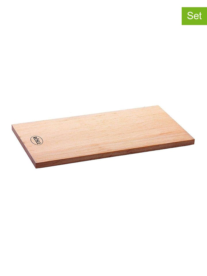 Rösle 2er-Set: Servierbretter in Hellbraun - (B)40 x (H)19,5 cm - 14% | Aufbewahren-servieren