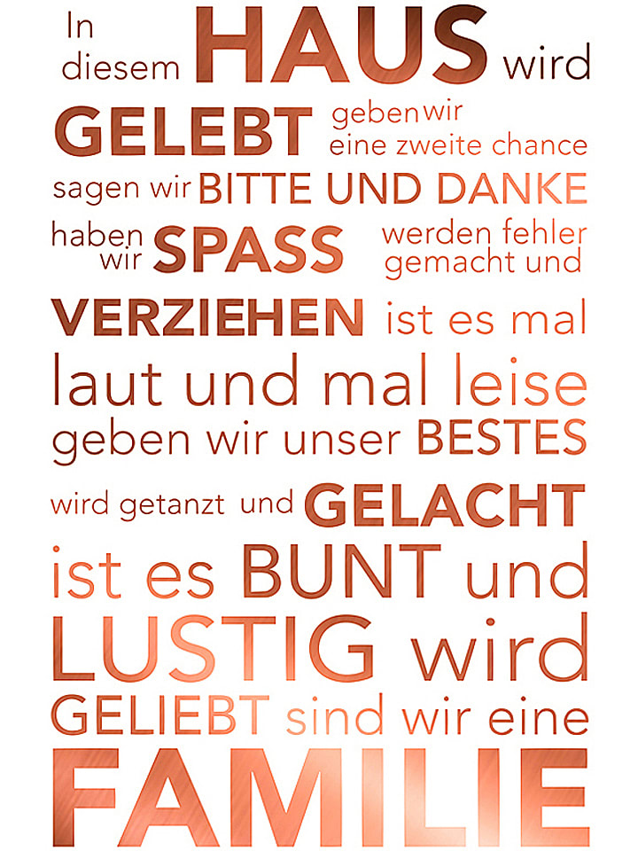 Surdic Wandtattoo In Diesem Haus Gunstig Kaufen Limango