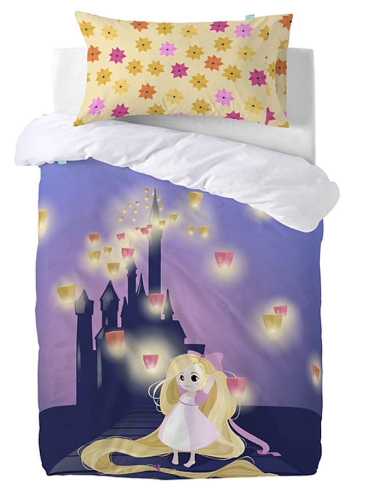 Mr Fox Bettwasche Set Rapunzel In Lila Gelb Gunstig Kaufen